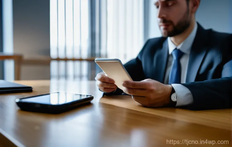 테크노스트레스 예방을 위한 법적 조치 - **Prompt:** A diverse group of people, including a young adult, a middle-aged woman, and an elderly ...